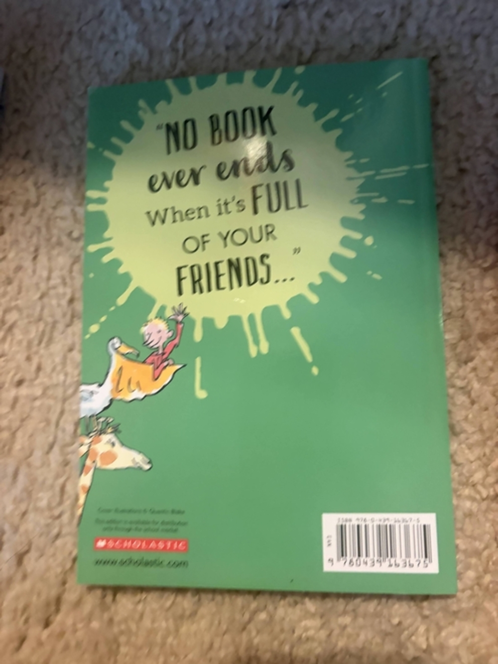 The Giraffe and the Pelly and Me By Roald Dahl